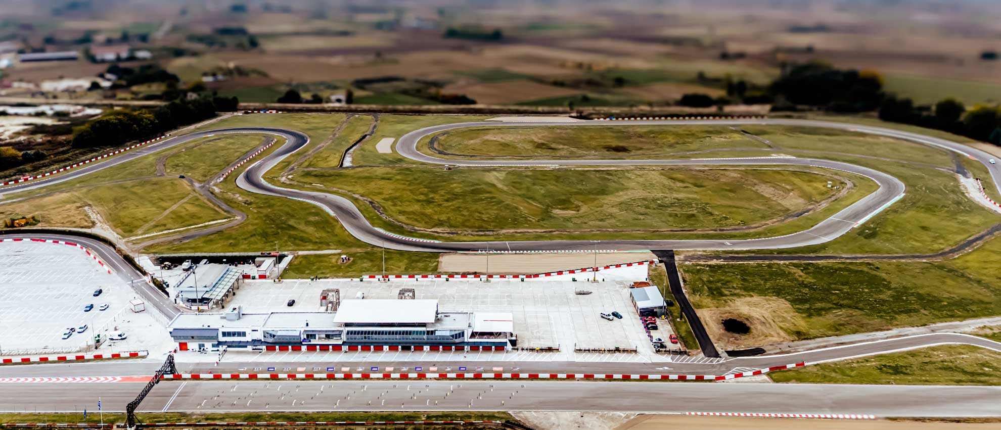 Aerial view of the Serres Racing Circuit